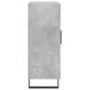 Betoninharmaa senkki Cazazian 69,5x34x90cm (puinen)