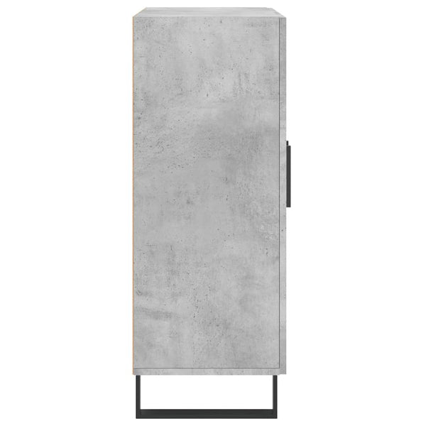 Betoninharmaa senkki Cazazian 69,5x34x90cm (puinen)