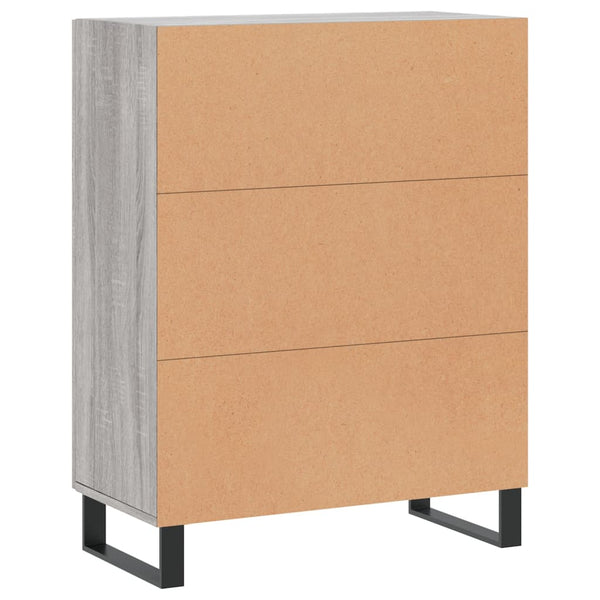 Harmaa senkki Cazazian 69,5x34x90cm (puinen)