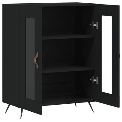Senkki musta 69,5x34x90 cm tekninen puu
