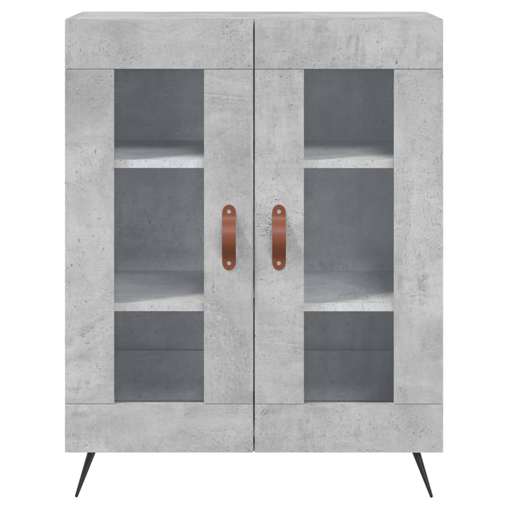 Betoninharmaa senkki Walter 69,5x34x90cm (puinen)