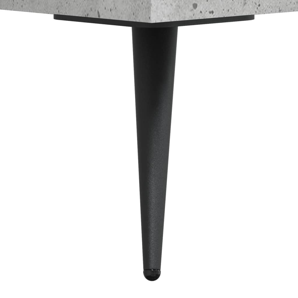 Betoninharmaa senkki Walter 69,5x34x90cm (puinen)