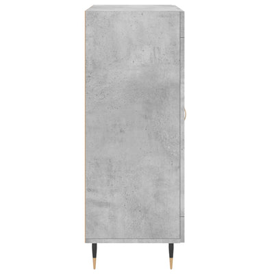 Senkki betoninharmaa 69,5x34x90 cm tekninen puu