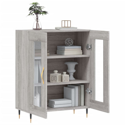 Senkki harmaa Sonoma 69,5x34x90 cm tekninen puu