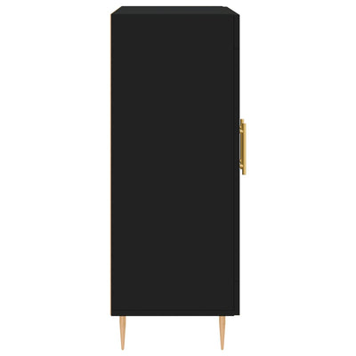 Senkki musta 69,5x34x90 cm tekninen puu