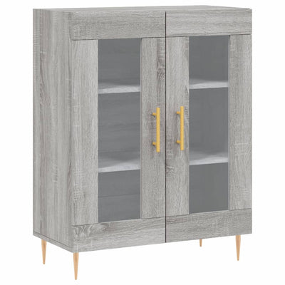 Senkki harmaa Sonoma 69,5x34x90 cm tekninen puu