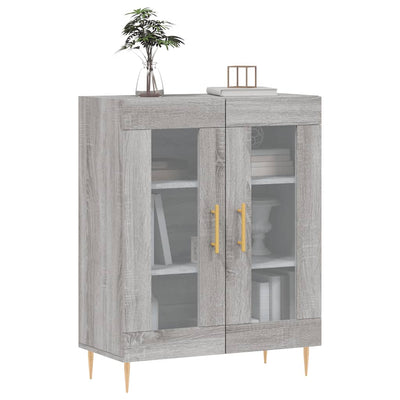 Senkki harmaa Sonoma 69,5x34x90 cm tekninen puu