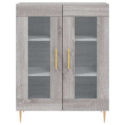 Senkki harmaa Sonoma 69,5x34x90 cm tekninen puu