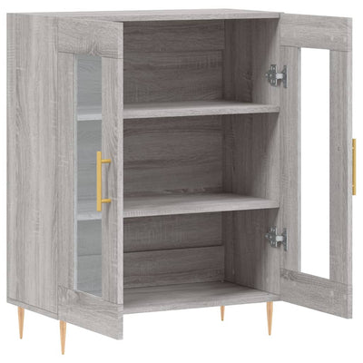 Senkki harmaa Sonoma 69,5x34x90 cm tekninen puu