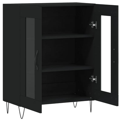 Senkki musta 69,5x34x90 cm tekninen puu