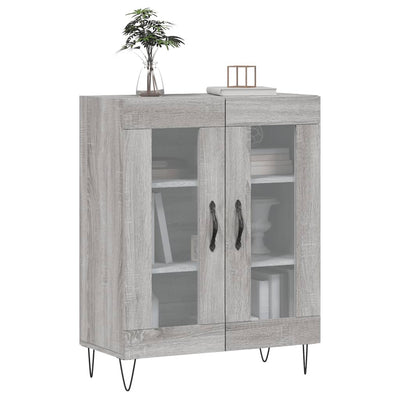 Senkki harmaa Sonoma 69,5x34x90 cm tekninen puu