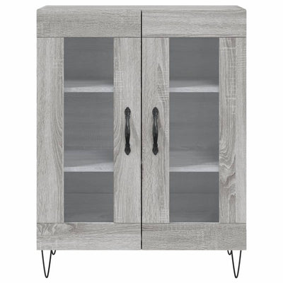 Senkki harmaa Sonoma 69,5x34x90 cm tekninen puu