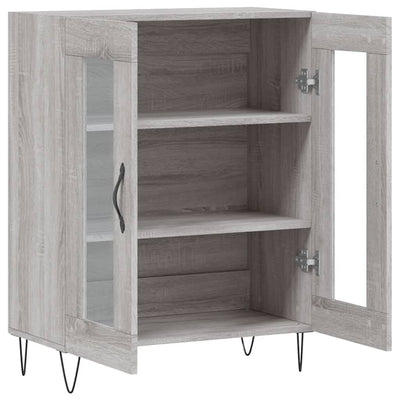 Senkki harmaa Sonoma 69,5x34x90 cm tekninen puu
