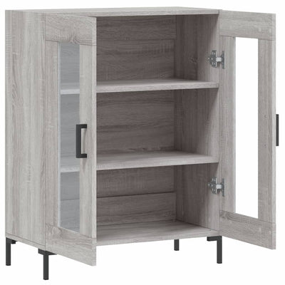 Senkki harmaa Sonoma 69,5x34x90 cm tekninen puu