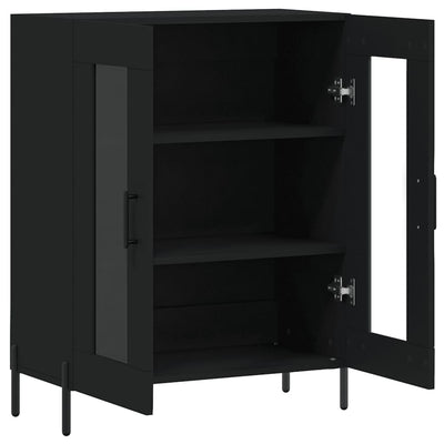 Senkki musta 69,5x34x90 cm tekninen puu
