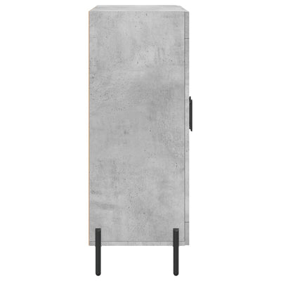Senkki betoninharmaa 69,5x34x90 cm tekninen puu