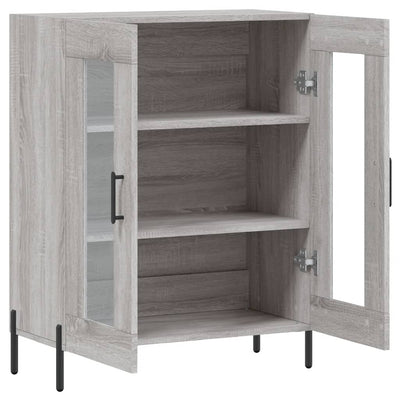 Senkki harmaa Sonoma 69,5x34x90 cm tekninen puu