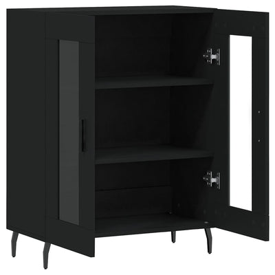 Senkki musta 69,5x34x90 cm tekninen puu