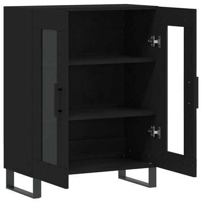 Senkki musta 69,5x34x90 cm tekninen puu
