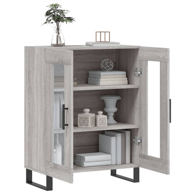 Senkki harmaa Sonoma 69,5x34x90 cm tekninen puu