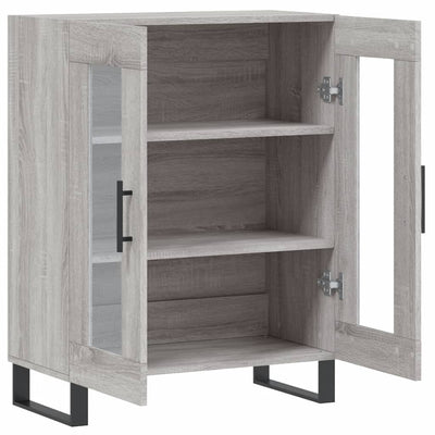 Senkki harmaa Sonoma 69,5x34x90 cm tekninen puu