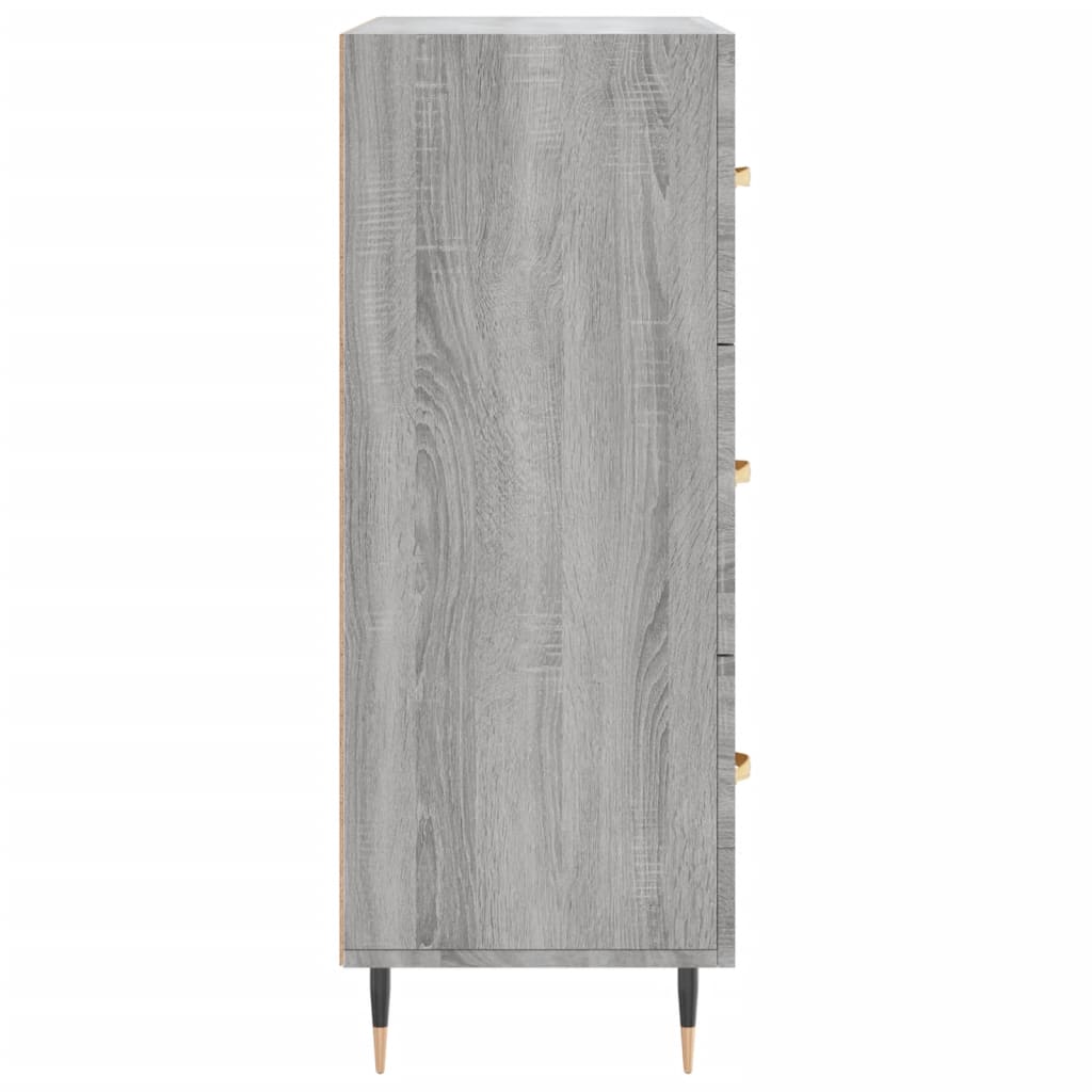 Harmaa senkki Natige 69,5x34x90cm (puinen)