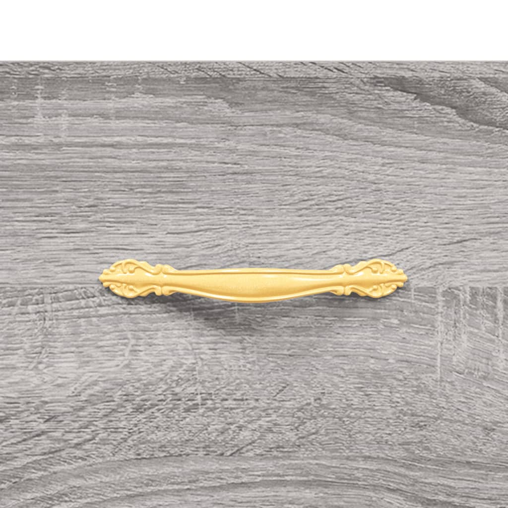 Harmaa senkki Natige 69,5x34x90cm (puinen)