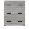 Senkki harmaa Sonoma 69,5x34x90 cm tekninen puu