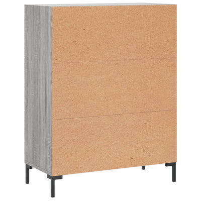 Senkki harmaa Sonoma 69,5x34x90 cm tekninen puu