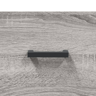 Senkki harmaa Sonoma 69,5x34x90 cm tekninen puu