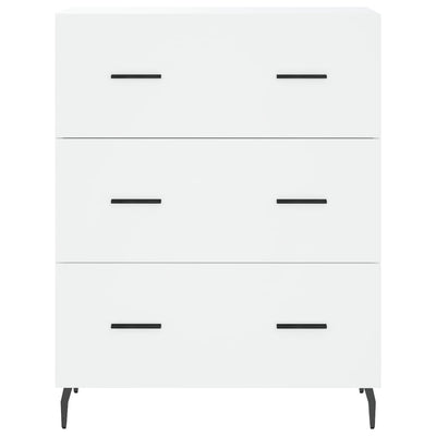 Senkki valkoinen 69,5x34x90 cm tekninen puu