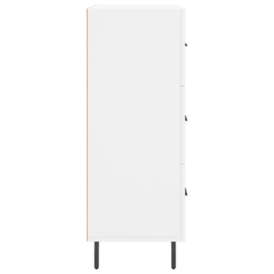 Senkki valkoinen 69,5x34x90 cm tekninen puu