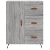 Senkki harmaa Sonoma 69,5x34x90 cm tekninen puu