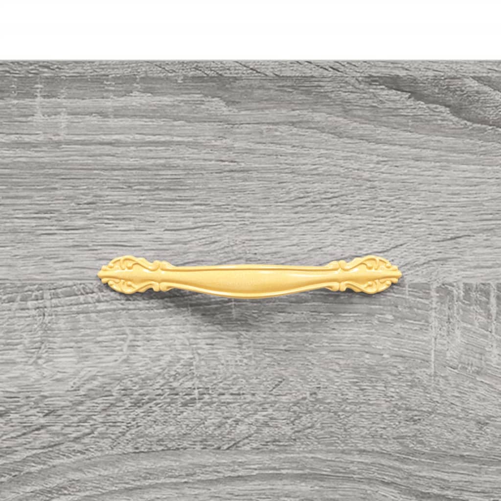 Harmaa senkki Caramfil 69,5x34x90cm (puinen)