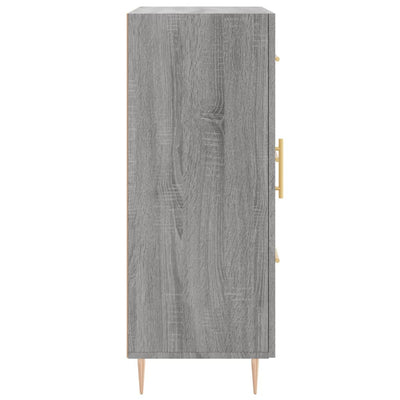 Senkki harmaa Sonoma 69,5x34x90 cm tekninen puu