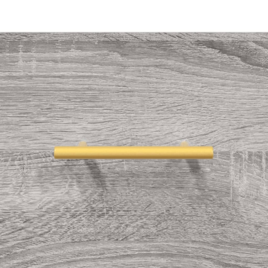 Harmaa senkki Ginan 69,5x34x90cm (puinen)