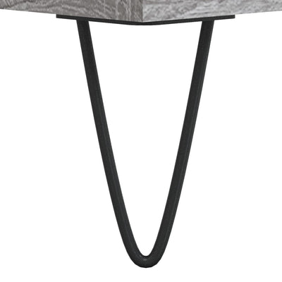 Senkki harmaa Sonoma 69,5x34x90 cm tekninen puu