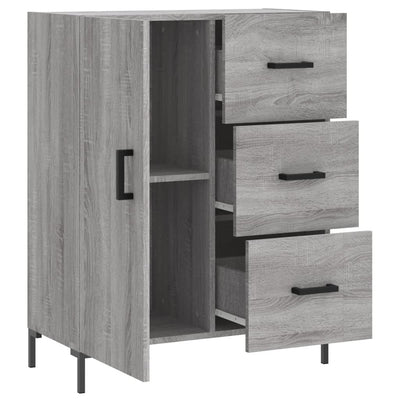 Senkki harmaa Sonoma 69,5x34x90 cm tekninen puu