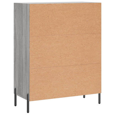 Senkki harmaa Sonoma 69,5x34x90 cm tekninen puu