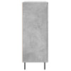 Senkki betoninharmaa 69,5x34x90 cm tekninen puu