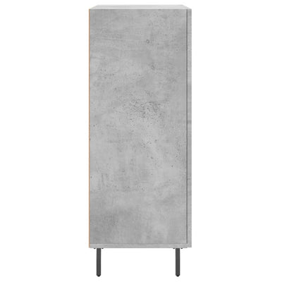 Senkki betoninharmaa 69,5x34x90 cm tekninen puu