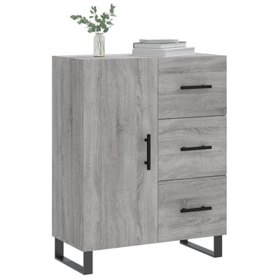 Senkki harmaa Sonoma 69,5x34x90 cm tekninen puu