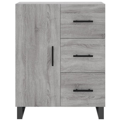 Senkki harmaa Sonoma 69,5x34x90 cm tekninen puu