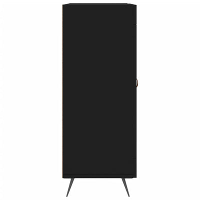 Senkki musta 69,5x34x90 cm tekninen puu