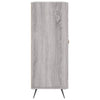 Senkki harmaa Sonoma 69,5x34x90 cm tekninen puu