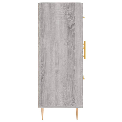 Senkki harmaa Sonoma 69,5x34x90 cm tekninen puu