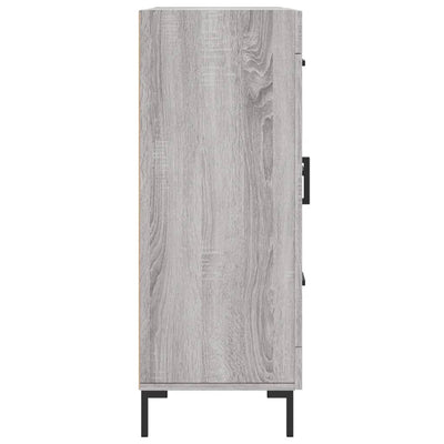 Senkki harmaa Sonoma 69,5x34x90 cm tekninen puu