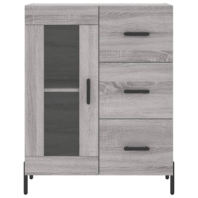 Senkki harmaa Sonoma 69,5x34x90 cm tekninen puu