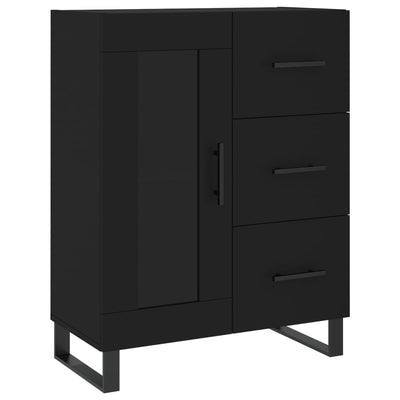 Senkki musta 69,5x34x90 cm tekninen puu