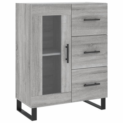 Senkki harmaa Sonoma 69,5x34x90 cm tekninen puu